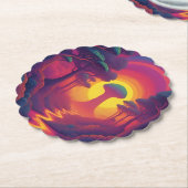 Beginning of The Fall Art ペーパーコースター (アングル)