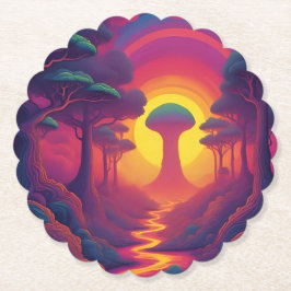 Beginning of The Fall Art ペーパーコースター