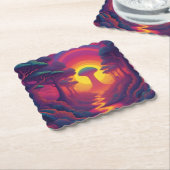 Beginning of The Fall Art ペーパーコースター (アングル)