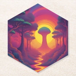 Beginning of The Fall Art ペーパーコースター