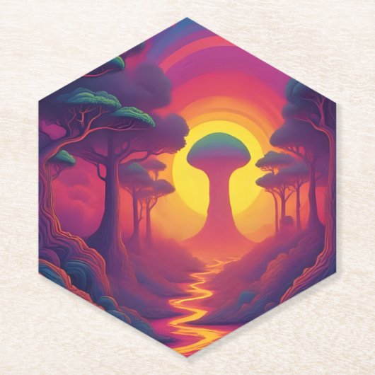 Beginning of The Fall Art ペーパーコースター (正面)