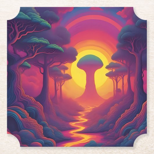 Beginning of The Fall Art ペーパーコースター (正面)