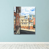 Beginnings: First Apartment キャンバスプリント (インサイチュ (ウッドフロア))