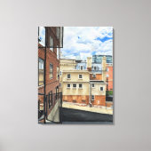 Beginnings: First Apartment キャンバスプリント (正面)