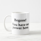 Begone! コーヒーマグカップ (左)