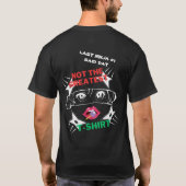 BEGONE ALPHA MEN BEGONE BAD BOY MEN BEGONE CHAD ME Tシャツ (裏面)