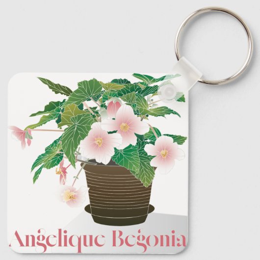 Begonia Keychain キーホルダー (裏面)