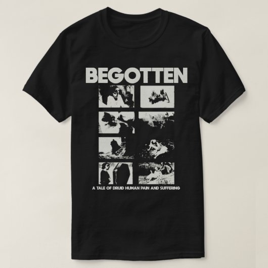 BEGOT CULT HOLLER NIHILISM映画 Tシャツ (デザイン正面)
