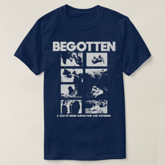BEGOT CULT HOLLER NIHILISM映画 Tシャツ (デザイン正面)