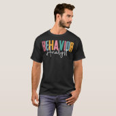 Behavior squad, behavioral, analyst bcba bff coup tシャツ (正面フル)