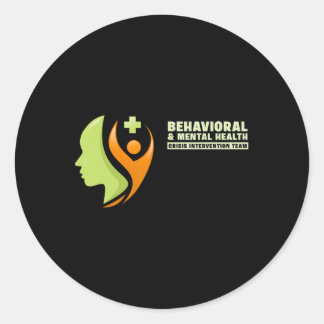 Behavioral And Mental Health Crisis Intervention T ラウンドシール