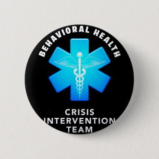Behavioral And Mental Health Crisis Intervention T 缶バッジ