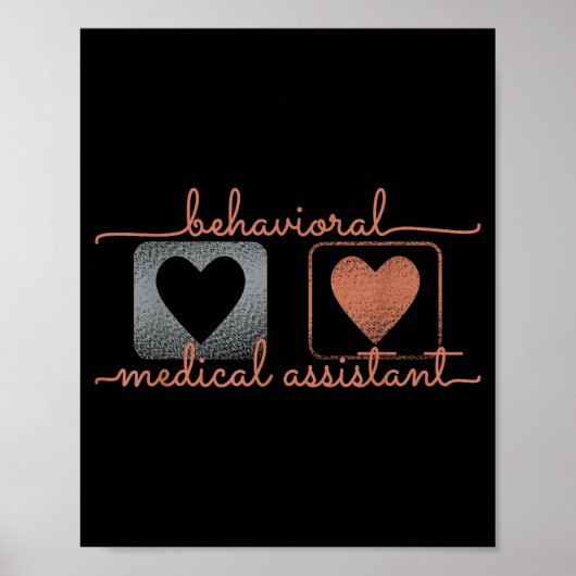 Behavioral Medical Istant Health Behavior Technici ポスター (正面)