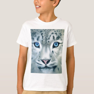 Behind Blue Eyes - Snow Leopard Tシャツ