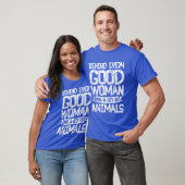 Behind Every Good Woman Are A Lot Of Animals ビンテージ Tシャツ (ユニセックス)