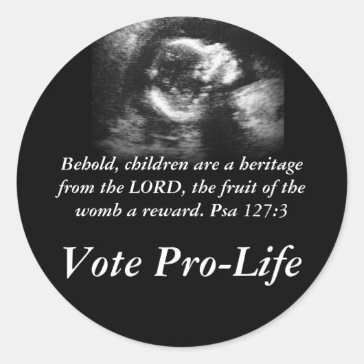 Behold Children are a伝統 ラウンドシール (正面)