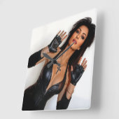 Behold clock スクエア壁時計 (傾斜)