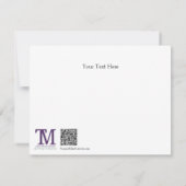 Behold your King Flat Notecard ノートカード (裏面)