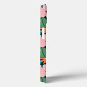 Beigeと図カラフル示フローラ電話の壁 Case-Mate iPhoneケース (裏面 / 右)