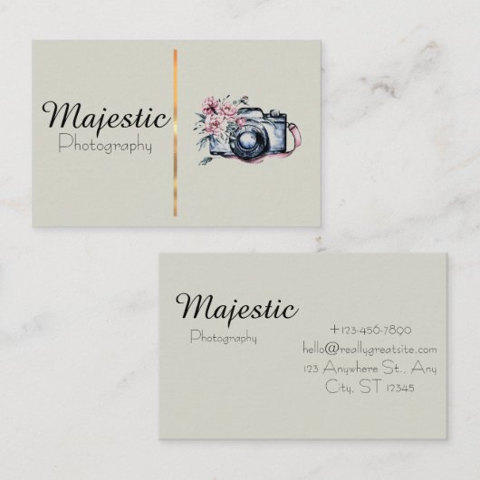 Beige名刺 名刺 (正面/裏面)