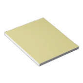 Beige 5.5" x 6"メモ帳 – 40ページ ノートパッド (アングル)
