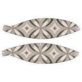 Beige and Brown Retro circular shapes バスケットボール (パネル)