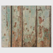 Beige and brown wooden board ラッピングペーパー (フラット)