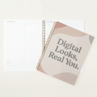 Beige and grey marble tones AI art  プランナー手帳