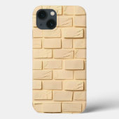 Beige Brick Texture iPhone Case Urban Style Case-Mate iPhoneケース (裏面)