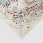 Beige Brown Abstract Decoupage Tissue Paper 薄葉紙 (詳細)