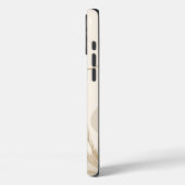 Beige Brown Aesthetic Floral Linktree Background | Case-Mate iPhoneケース (裏面 / 左)