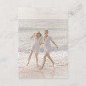 Beige Champagneの結婚詳細写真 エンクロージャーカード (裏面)