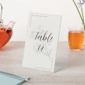 Beige Elegance Table Signs 台座サイン (インサイチュ)