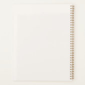 Beige Elegance Wedding プランナー手帳 (裏面)