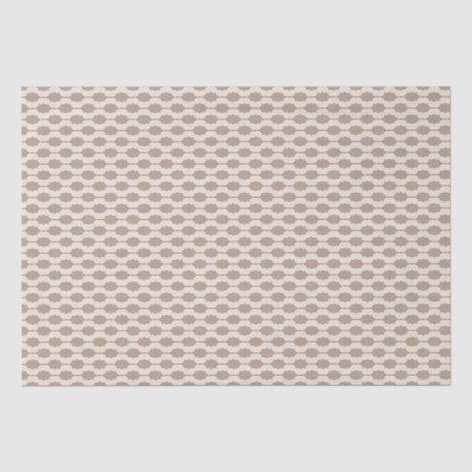 Beige geometric paper 薄葉紙 (正面)