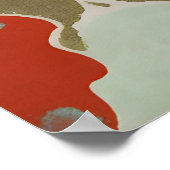 Beige Minimalist ポスター (角)