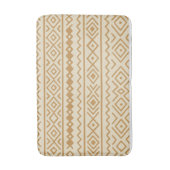 Beige Modern Boho Bath Mat バスマット (正面縦)