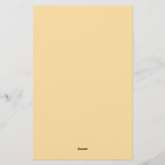 Beige Modern Monogrammed Calligraphy Plain Name 便箋 (裏面)