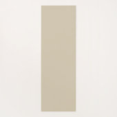 Beige Pilates Princess Workout Gym ヨガマット (裏面)