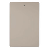 Beige Sand Custom Logo Mini clipboard ミニクリップボード (裏面)