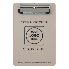 Beige Sand Custom Logo Mini clipboard ミニクリップボード