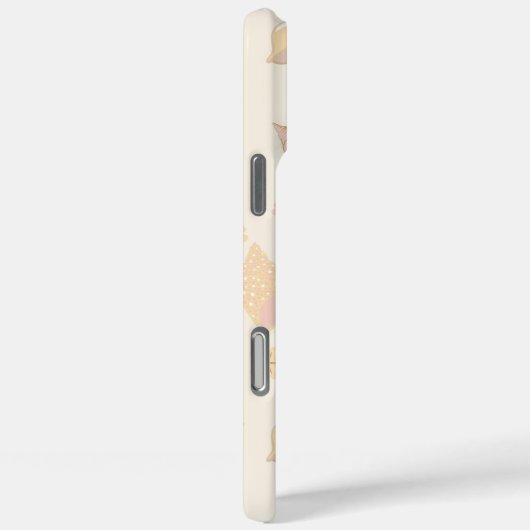 Beige Shells Pattern Case-Mate iPhoneケース (裏面 / 右)