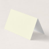 Beige Simple Plain Professional Modern Minimailst 名刺 (裏面)