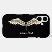 Beige Wings iPhoneケース Case-Mate iPhoneケース (裏面 (横))