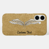 Beige Wings iPhoneケース Case-Mate iPhoneケース (裏面 (横))