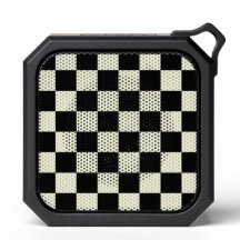 Beige with Black Large Square Style Pattern