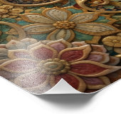 Beija-Flor em Flores Ornamentais フォトプリント (角)