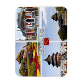 Beijin -中国 – モザイク – マグネット (縦)