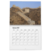 Beijing-China Calendar カレンダー (2月 2027)
