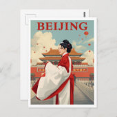 Beijing China Forbidden City ポストカード (正面/裏面)